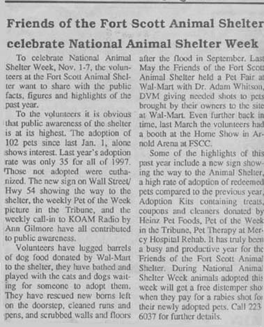 Newspaper Article